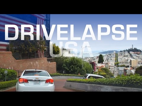 Drivelapse USA - 5 Minute Roadtrip Timelapse Tour Around America