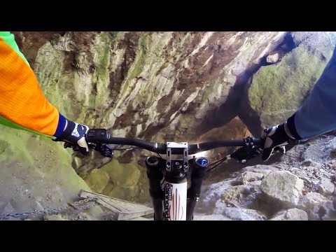 Downhill MTB Through an Abandoned Mine - Through My Eyes w/ Aaron Chase